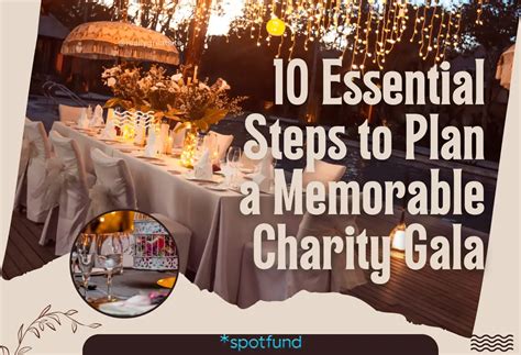 planning a charity gala|10 Essential Steps to Plan a Memorable Charity Gala.